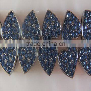 Factory Direct Supply of Encrusted With Diamonds 10MM Wear Jewelry Slider Heart Charms photo-2