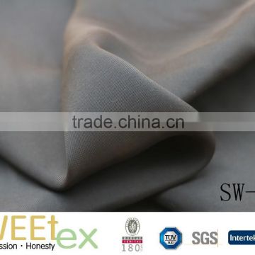 shaoxing textile 120D 100% viscose cupro type drapey 2/1 twill fabric