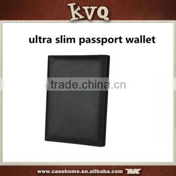 Ultra Slim Multi Cards Genuine Leather Passport Wallet