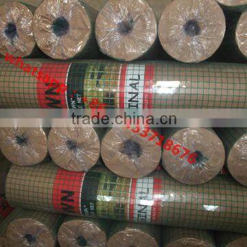 China Factory Green Color 1/2 Inch Vinyl Coated Welded Wire Mesh photo-3