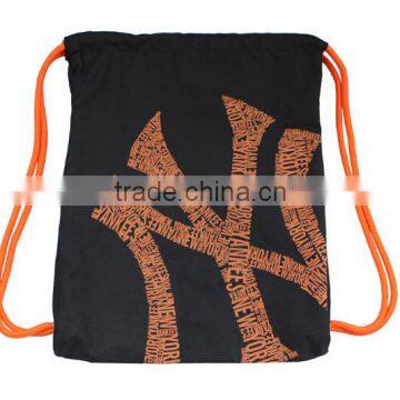 Girls Canvas Drawstring Backpack Bag photo-3