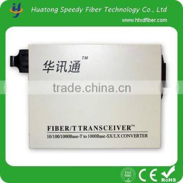 10/100/1000M Single Mode Single Fiber Fiber Optical Media converter for minitor control