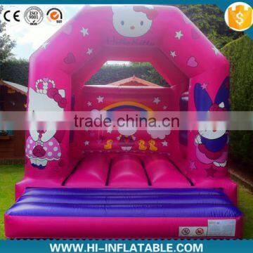 Funny inflatable bouncy castle for kids play