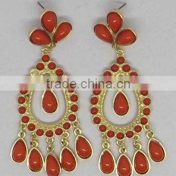 stone earring for 2011 spring -summer season