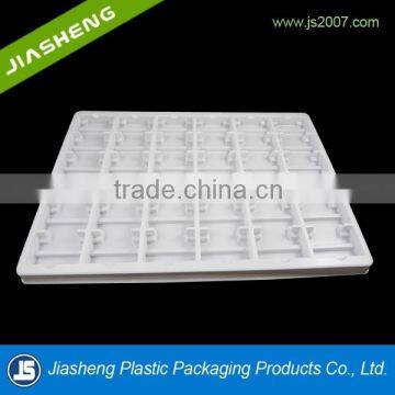 hot sale wholesale customized large PVC white electronic plastic packaging tray