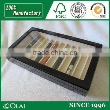 Classic wooden pen display box store use presentation box