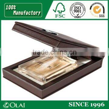 Trend-setting Excellent PU Leather Perfume Box For Men