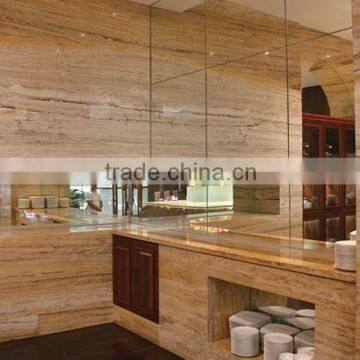 travertine stone kitchen countertop