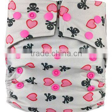 Lovely World Cloth Diaper Charcoal Bamboo Diapers