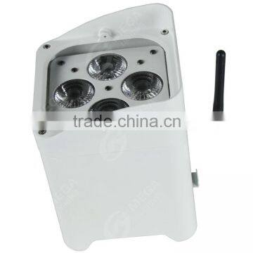 4x18w 6in1 Rgbwa+uv Stage ir Remote Control Wireless Battery Led Uplighting Quality Choice photo-5