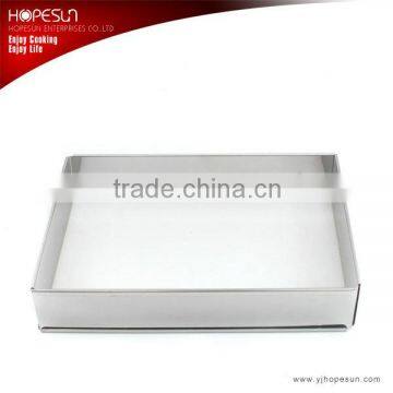 Popular stainless steel adjustable retractable square cake ring mould                        
                                                                                Supplier's Choice