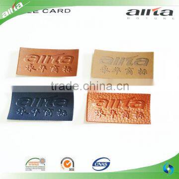 China High Quality Professional Custom Jeans Leather Label, Leather Jeans Tag Label Quality Choice photo-6