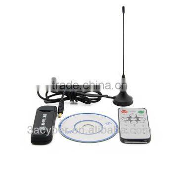 USB DVB-T RTL2832U + R820T SDR TV Tuner Stick Satellite Receiver