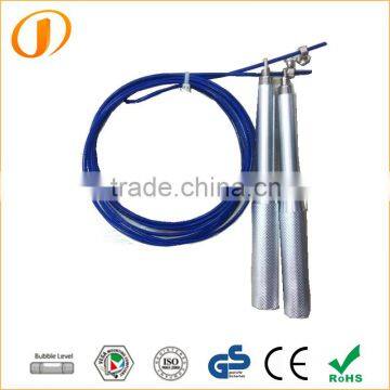 Heavy Aluminium handle speed skipping rope