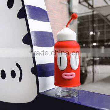 Guangzhou Factory High Quality Cute Glass Drink Water Bottle photo-3