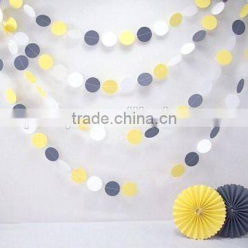 Home decoration Paper Garland,hanging Paper Garland