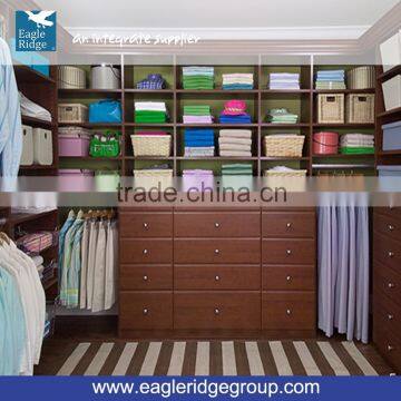 Customized D.I.Y. Closet - Walk-In - Grand Chestnut