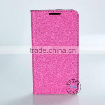 ULTRA SLIM CASE CUTE COVER FOR LENOVO A850+ WITH CHARMING FOLOWER PATTERN