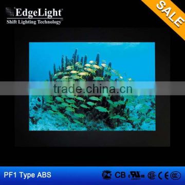 led light plastic frame led light panel frame for advertising