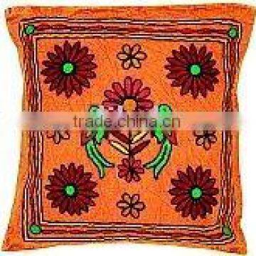 bohemain embroidered cushion covers