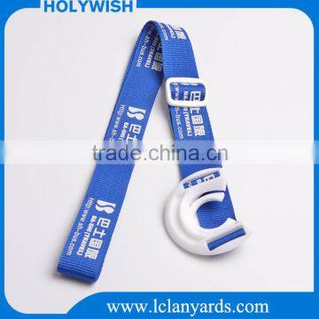 Factory custom printing logo water bottle holder lanyard accessories