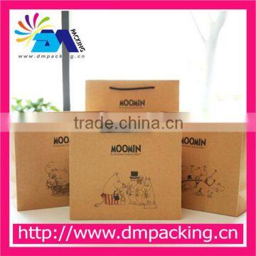 OEM accept custom recycled cheap kraft paper bags for wedding