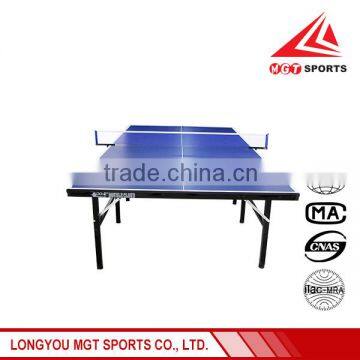 Custom design foldable and movable table tennis table