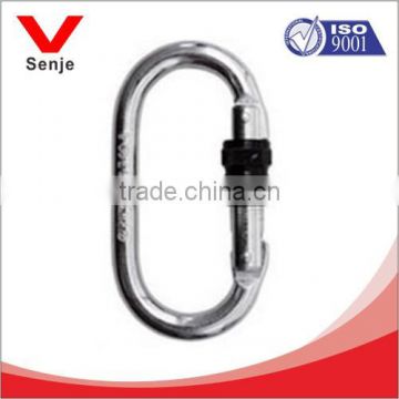 Screw safety karabiner