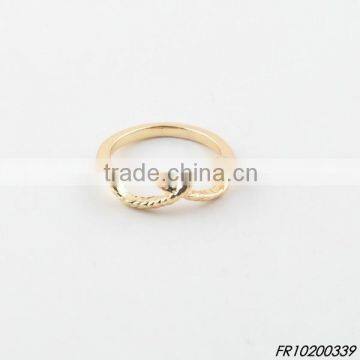 gold thread infinity ring