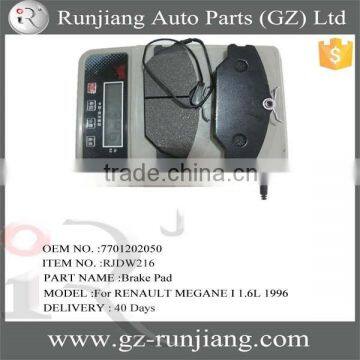 7701202050 Semi-metal Brake Pads for RENAULT MEGANE I 1.6L 1996 photo-4