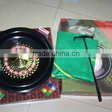 16" roulette poker game set