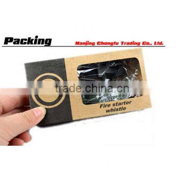 2016 Survival Magnesium Lighter Flint Stone Set With Whistle for Outdoor Camping photo-6