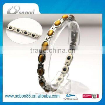 bio magnetic titanium bracelet power energy titanium magnetic bracelet