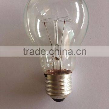A19 E27 1000h lifespan incandescent bulb with 1000H lifespan