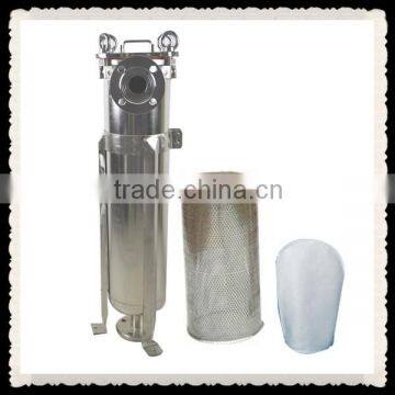 stainless steel bag filter housing/bag filter for water treatment system