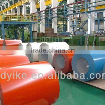 color coated steel coil PPGI SGCC