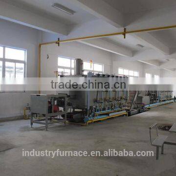 mesh belt tempering furnace
