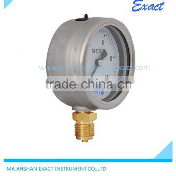 High Quality Stainless Steel Casing Manometer Pressure Gauge EN837-1