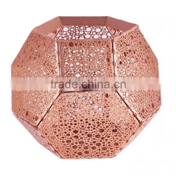 tomdixonon copper etch cover for candle polyhedron cover ETC02-CO