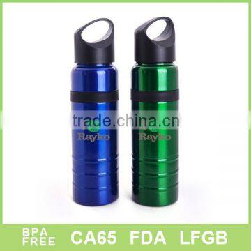 single wall stainless steel fashion sport bottle with suction mouth