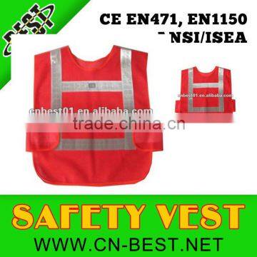 100% polyster 2013 New fashtion red mesh safety vest
