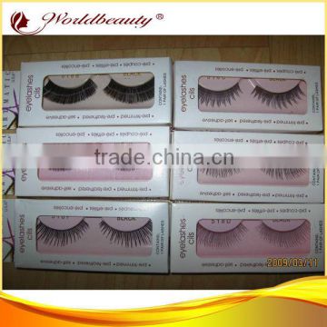 Wholesale false eyelashes 518 iterm natural strip eyelashes