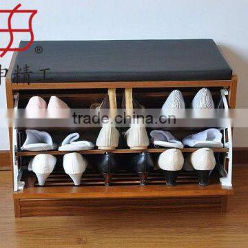 High Quality Cheap Wooden Shoe Rack Bench