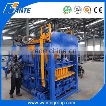 QT10-15 automatic cement block moulding machine