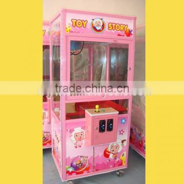 Toy claw machine / toy claw arcade machines / indoor amusement game machine for sale