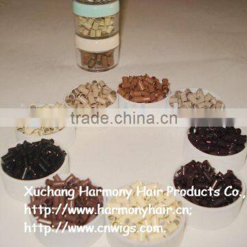 WHOLESALE copper flare beads for hair extensions