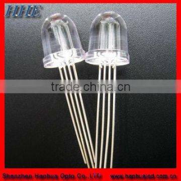 10mm High Lumens Water Clean Rgb Led Diode