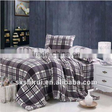 4pcs flannel bedsheet set made in china factory