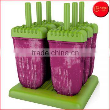 6 Pieces BPA Free Popsicle Molds Quality Ice Pop Maker