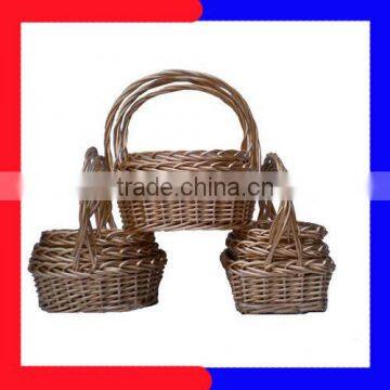 hot sale high quality willow garden basket